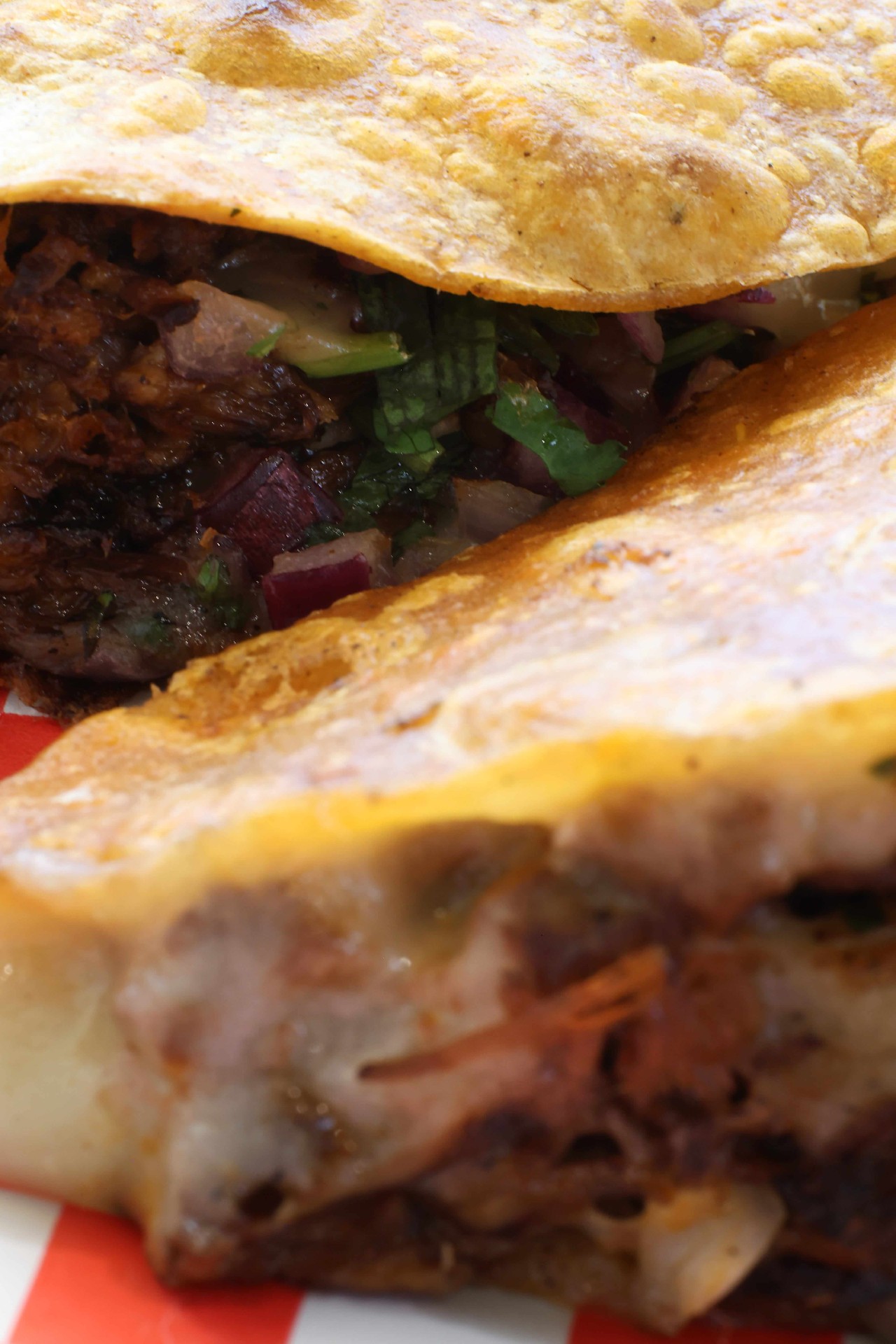 Birria, melt and crunch